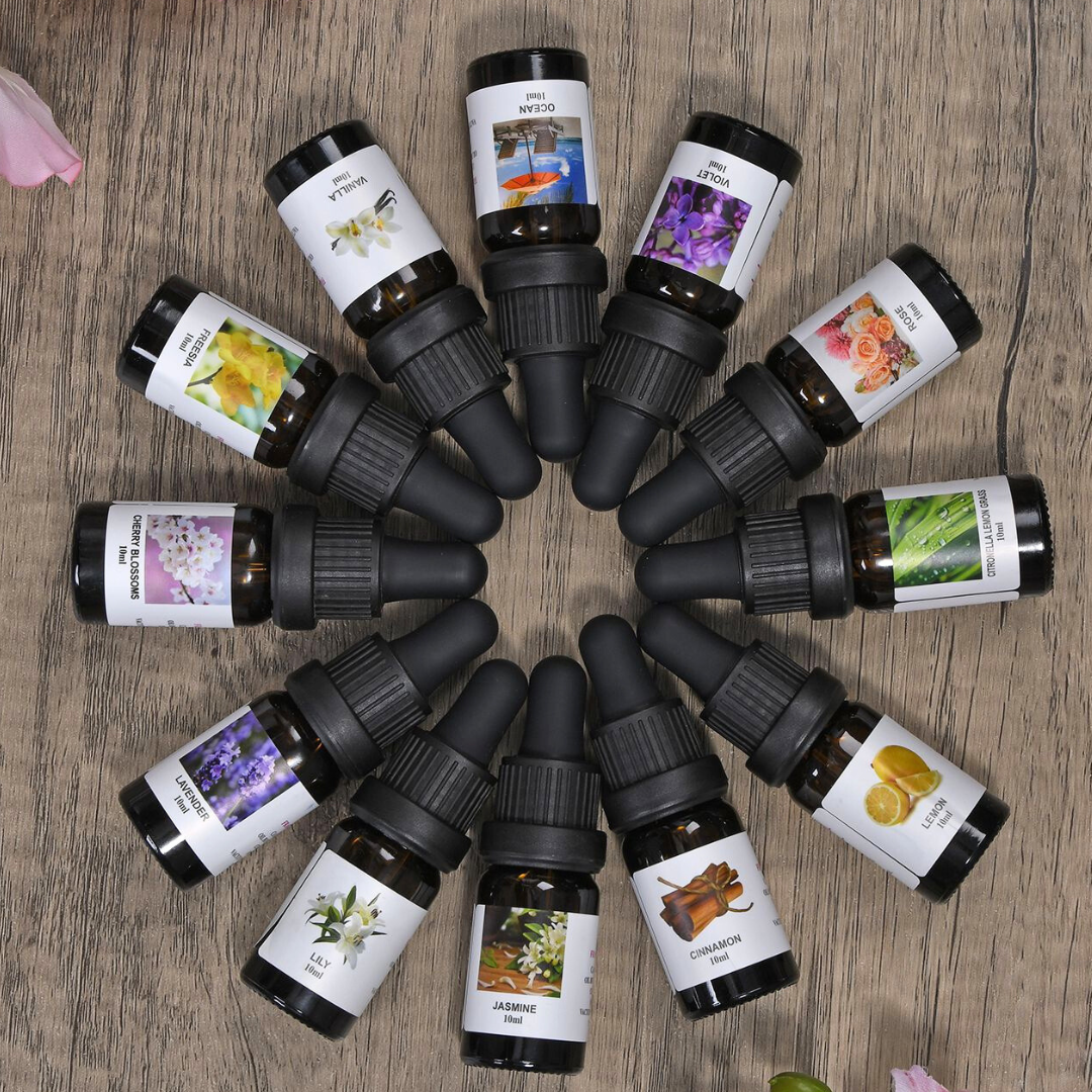 12 Piece Set of Aroma Oils
