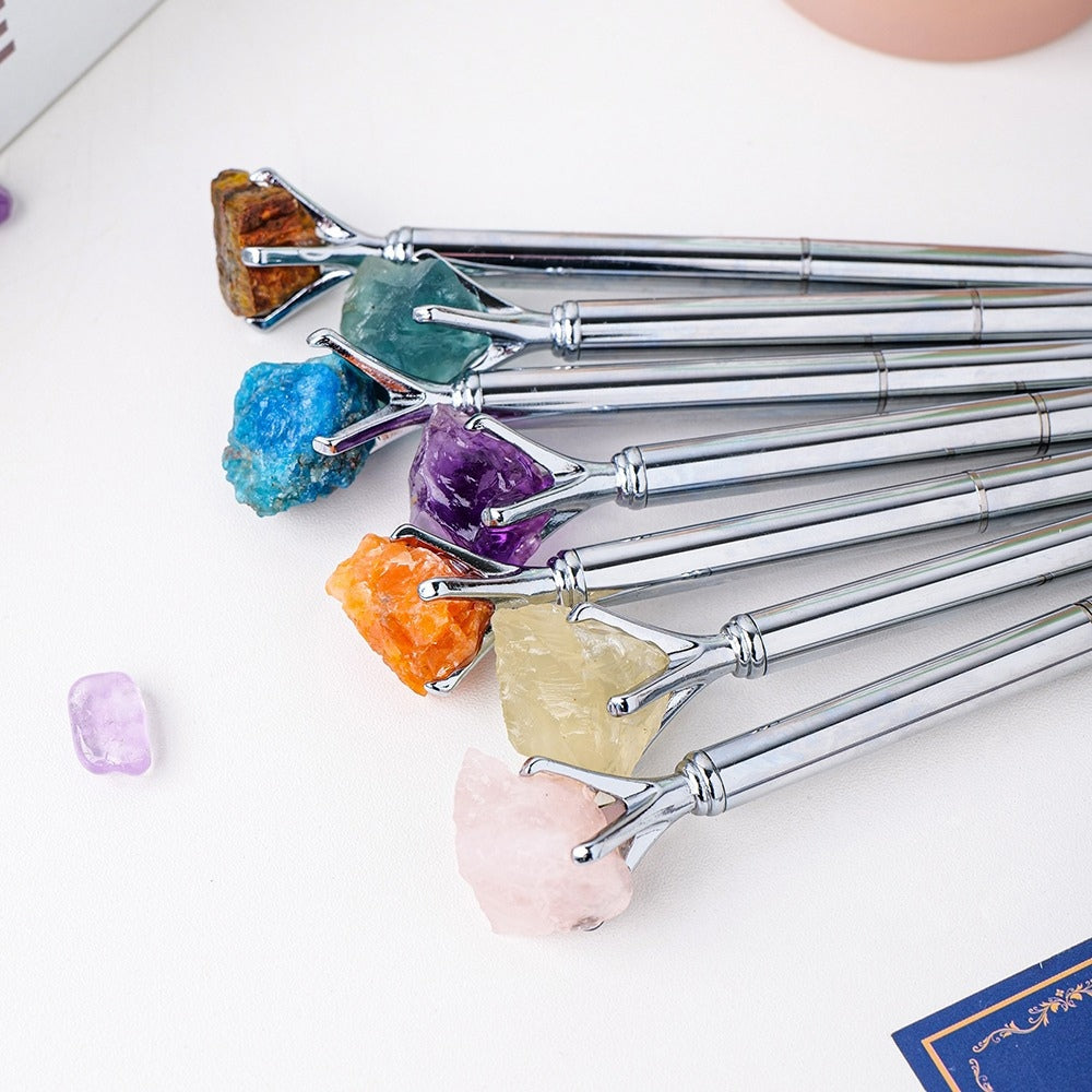 Raw Stone Manifestation Pens