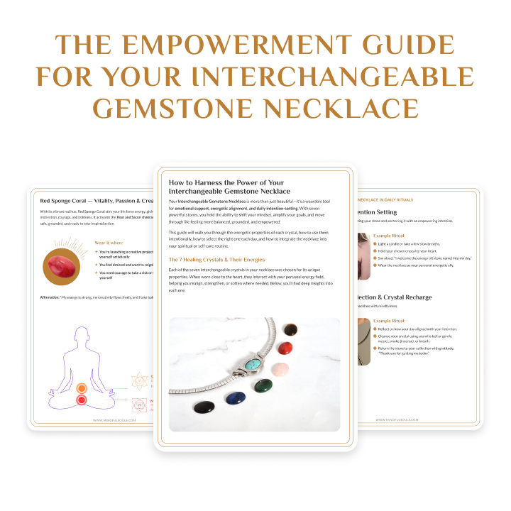The Empowerment Guide for Your Interchangeable Gemstone Necklace