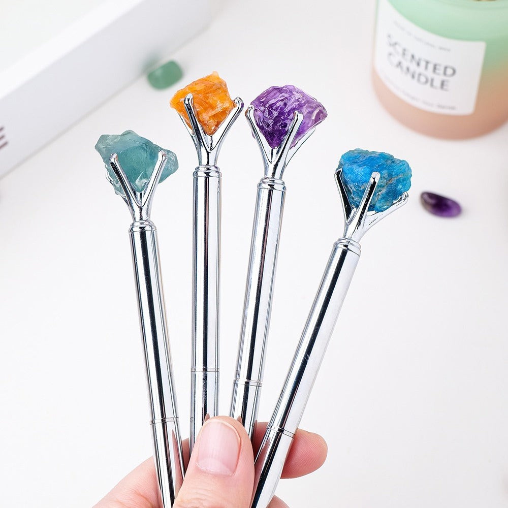 Raw Stone Manifestation Pens