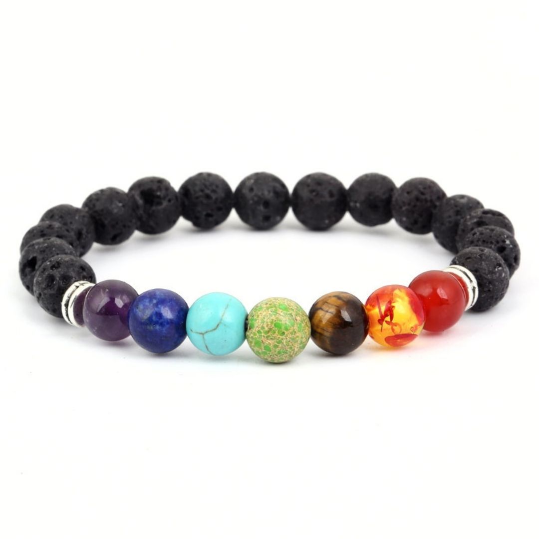 7 Chakra Bead Bracelet