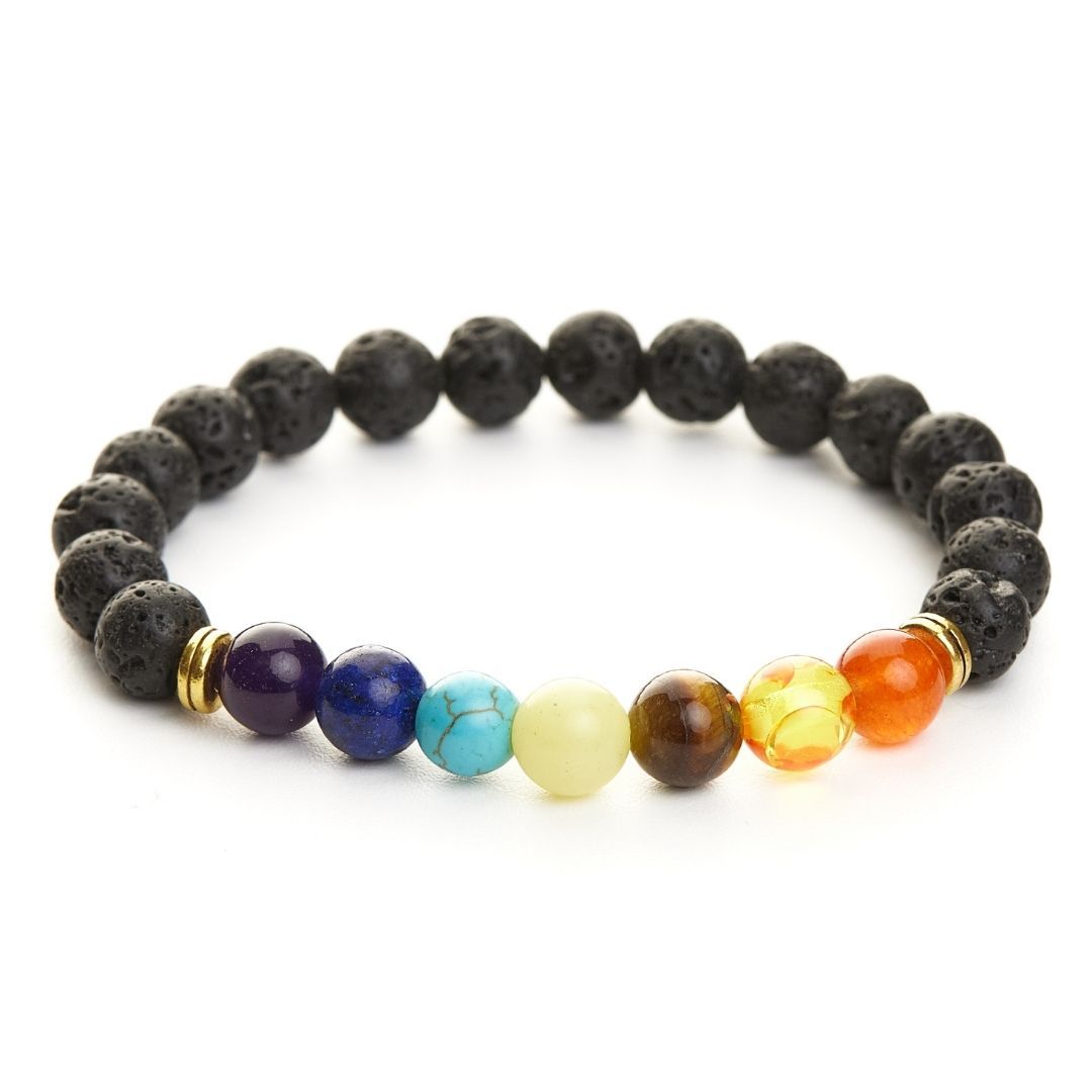 7 Chakra Bead Bracelet