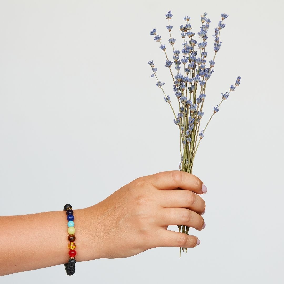 7 Chakra Bead Bracelet