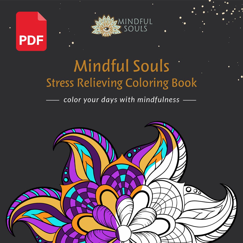 Mindful Souls – Ausdruckbares Mal-eBook