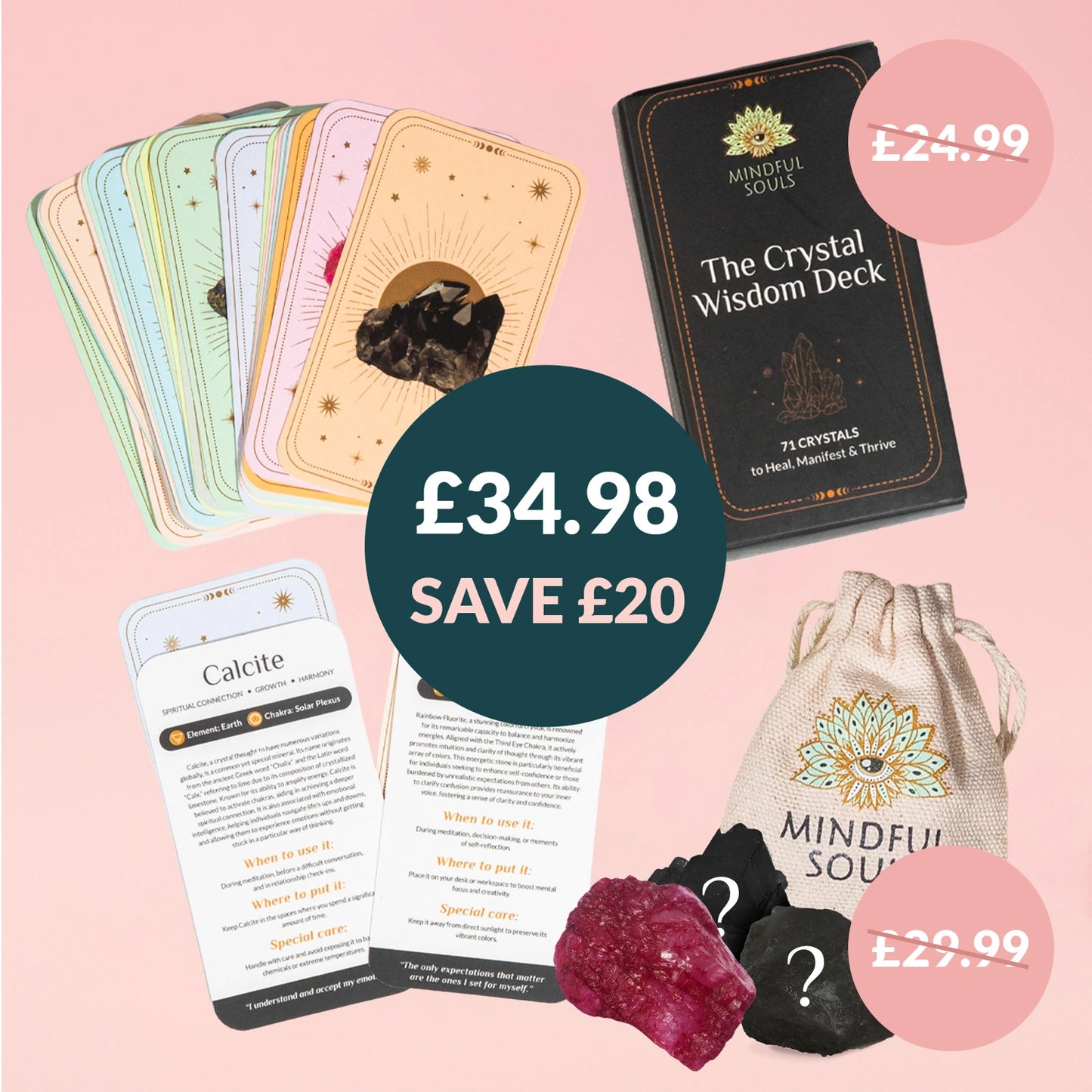 Crystal Discovery Bundle with Raw Ruby