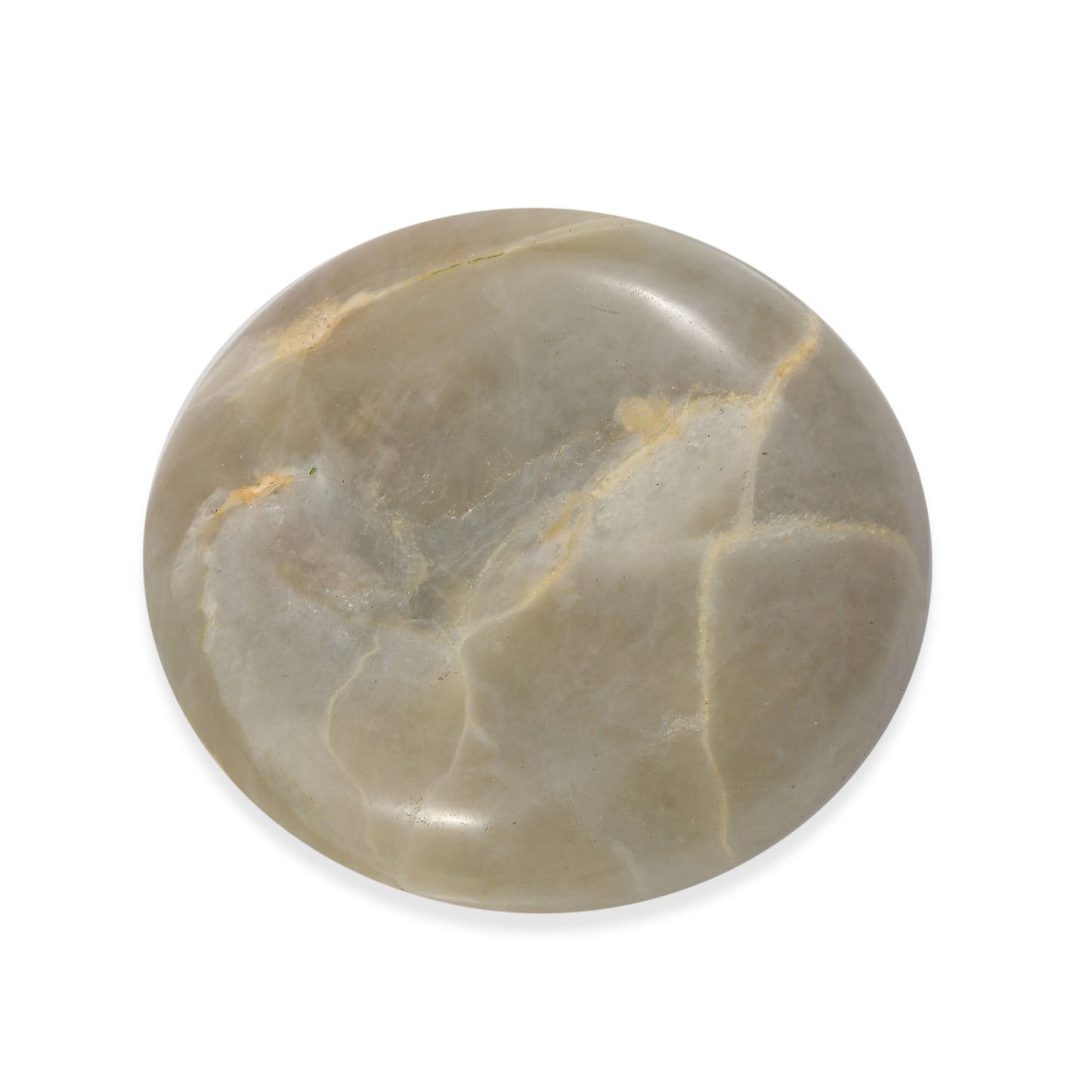 Rare Garnierite Palm Stone - Natural Crystal for Stress Relief