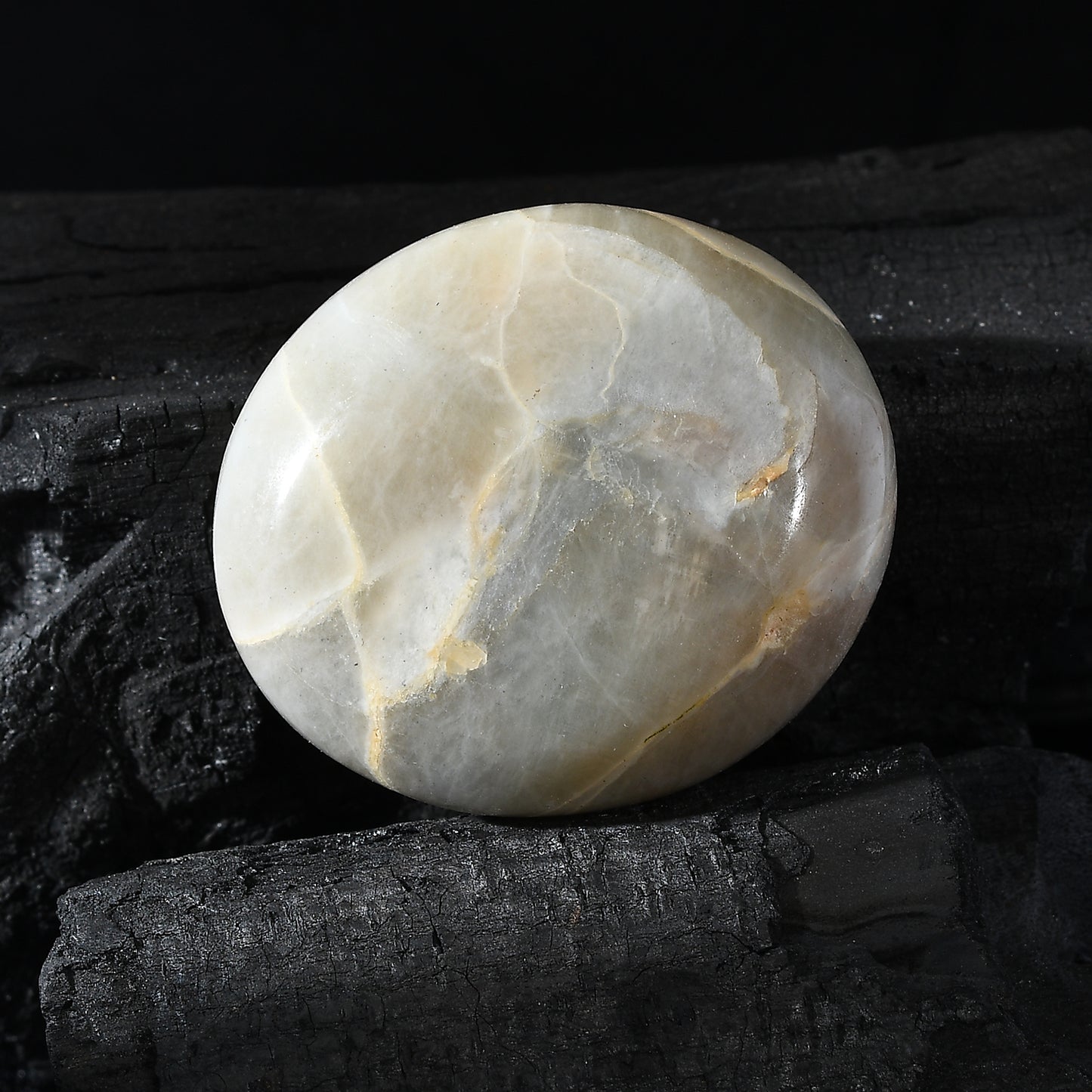 Rare Garnierite Palm Stone - Natural Crystal for Stress Relief