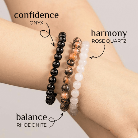 Liebevolles Leben Armband Set