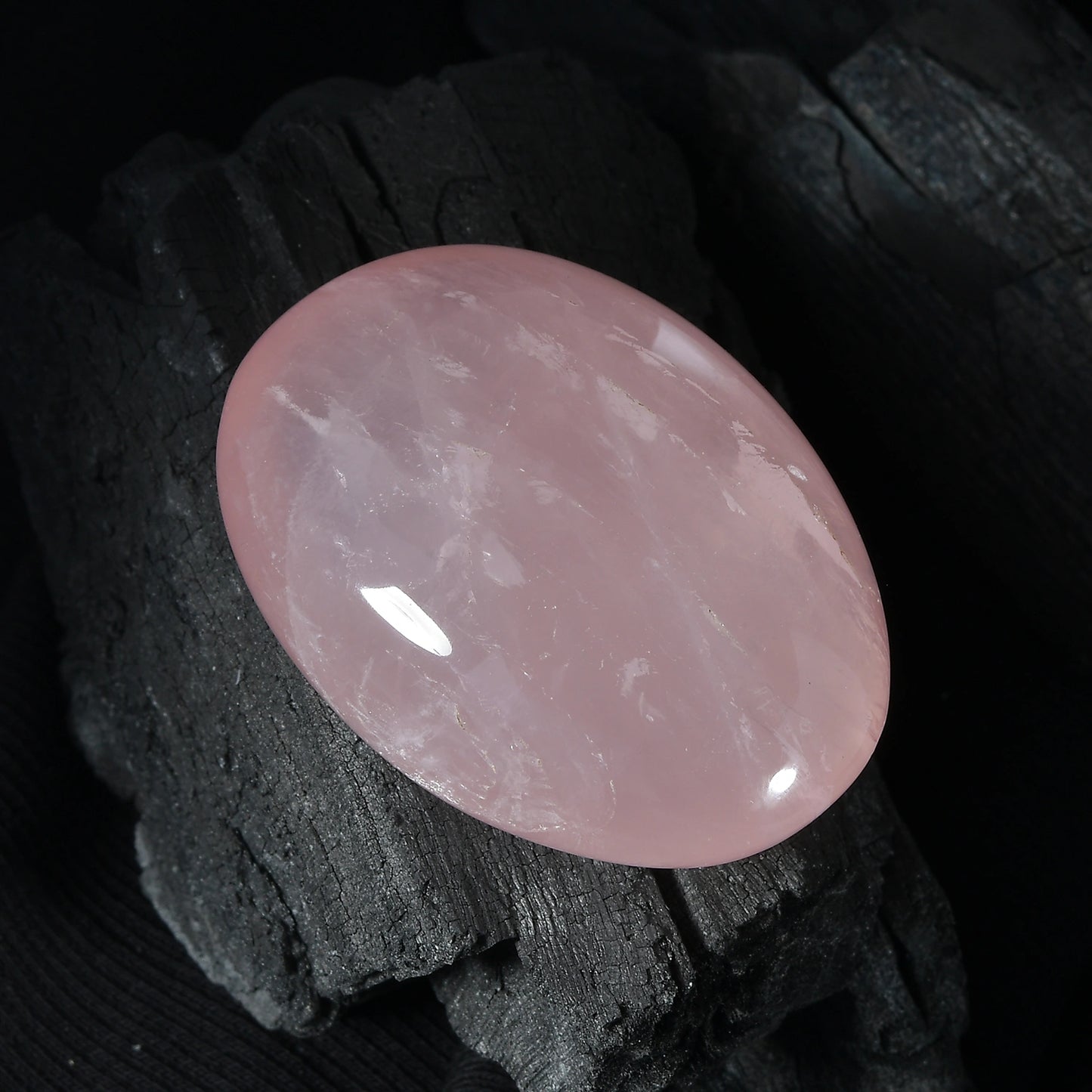 Rose Quartz Palm Stone – A Companion for Compassion