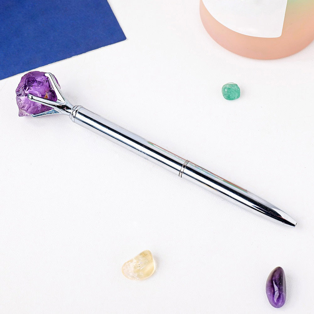 Raw Stone Manifestation Pen