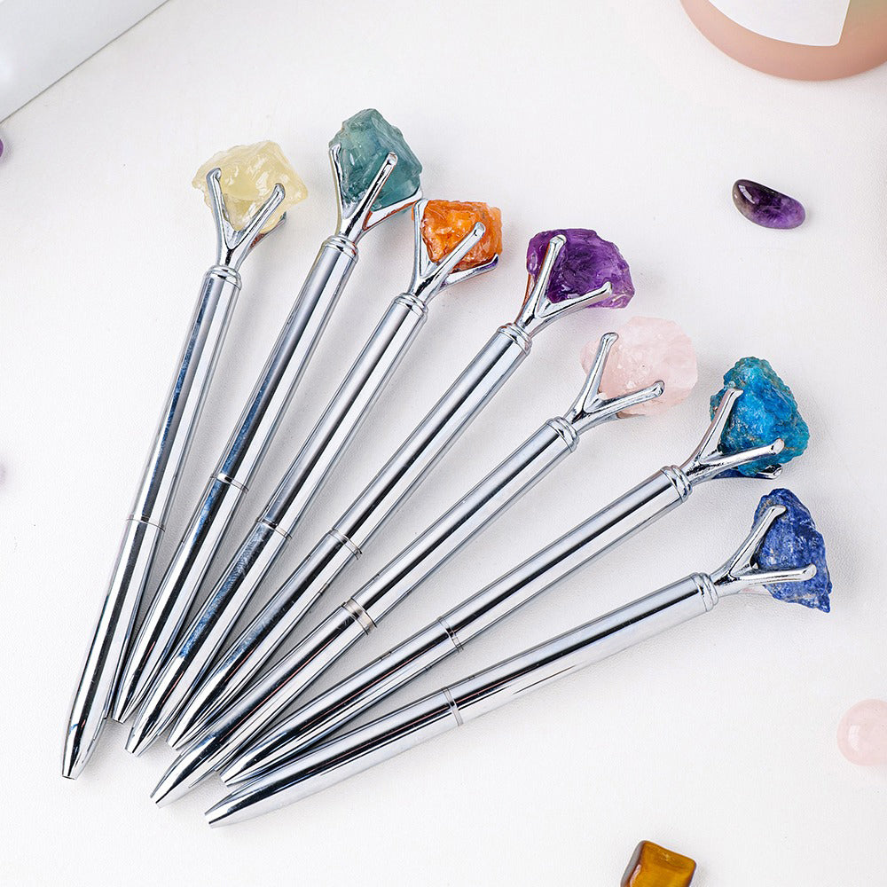 Raw Stone Manifestation Pens