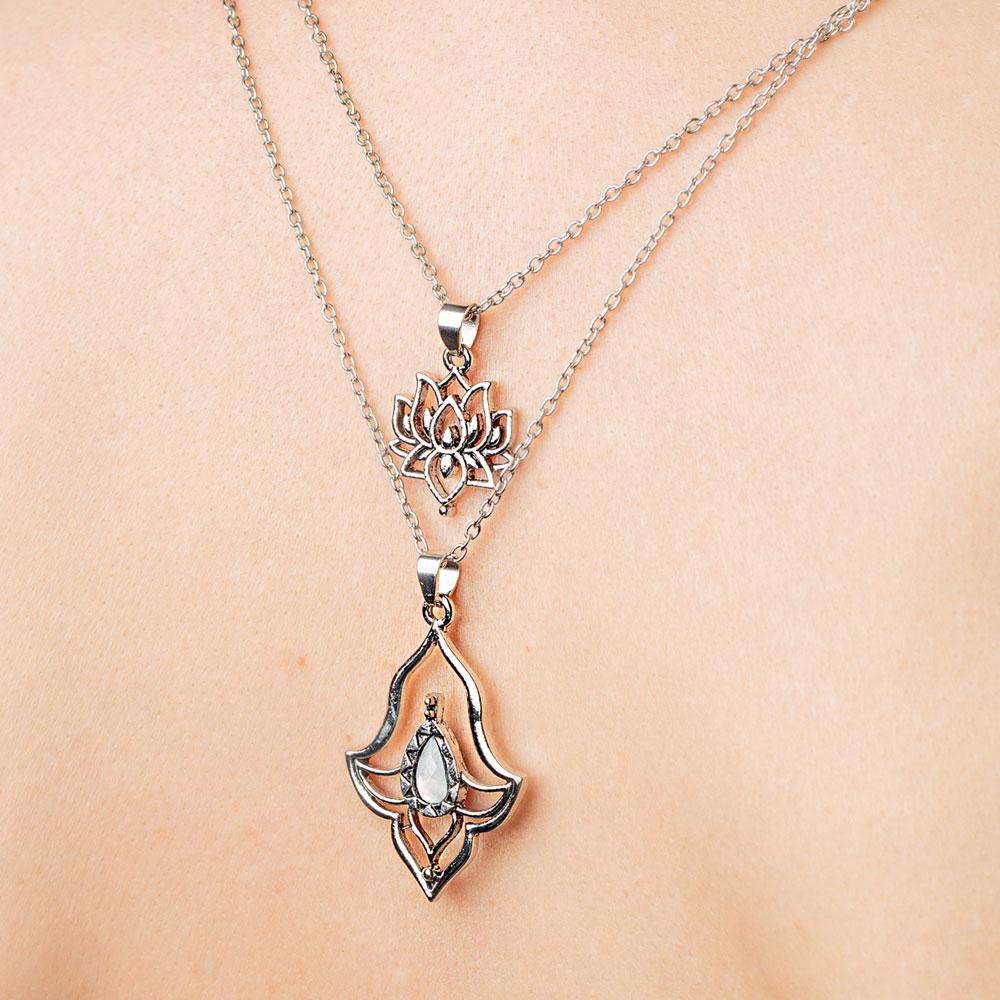 Divine Awakening Lotus Necklace