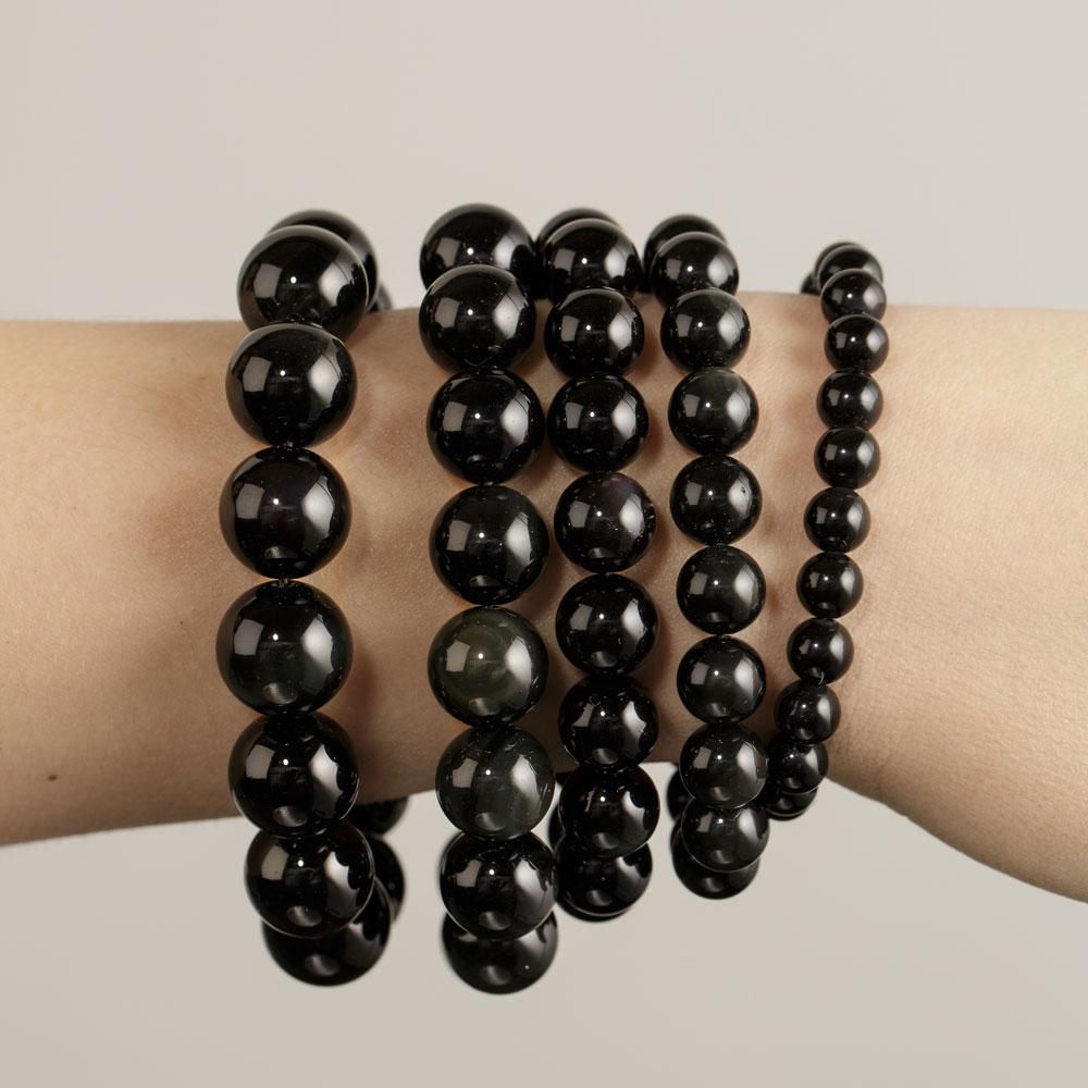 Anti-stress Rainbow Obsidian Bracelet