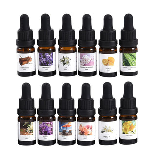 Coffret de 12 huiles parfumées 