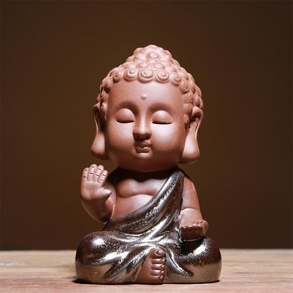 Ceramic Buddha Figurine