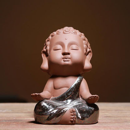 Ceramic Buddha Figurine