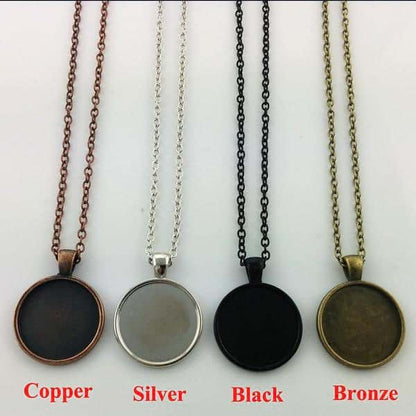 Glowing Full Moon Necklace