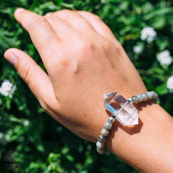 Clear Quartz Manifestation Bracelet