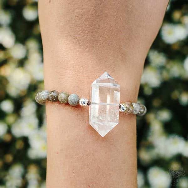 Clear Quartz Manifestation Bracelet