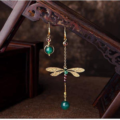 Vintage Dragonfly Earrings