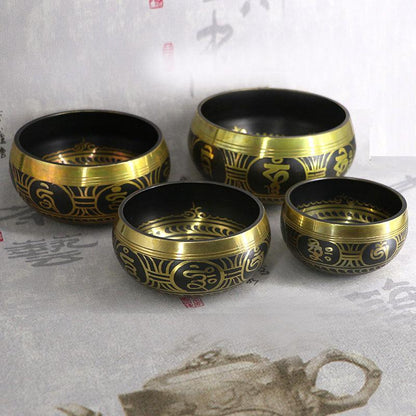 Sanskrit Buddha Singing Bowl