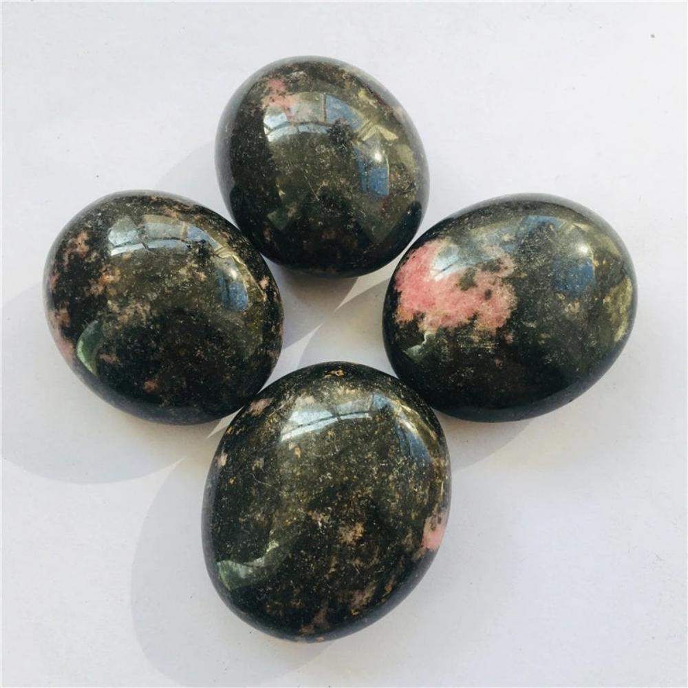 Black Tourmaline Palm Stone