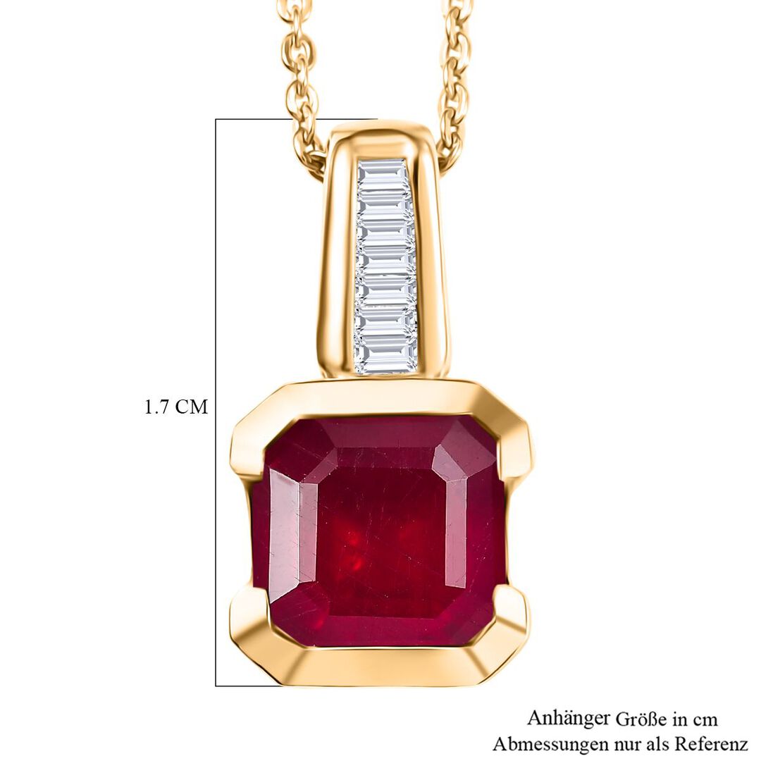 D’Joy African Ruby & Diamond Pendant - For Your Most Memorable Moments