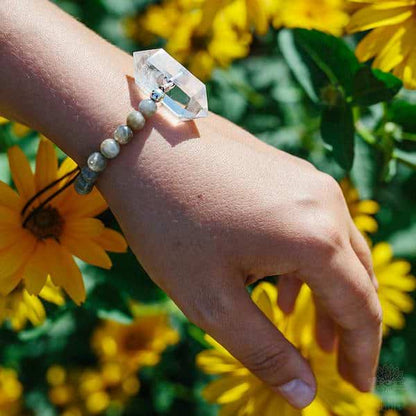 Clear Quartz Manifestation Bracelet