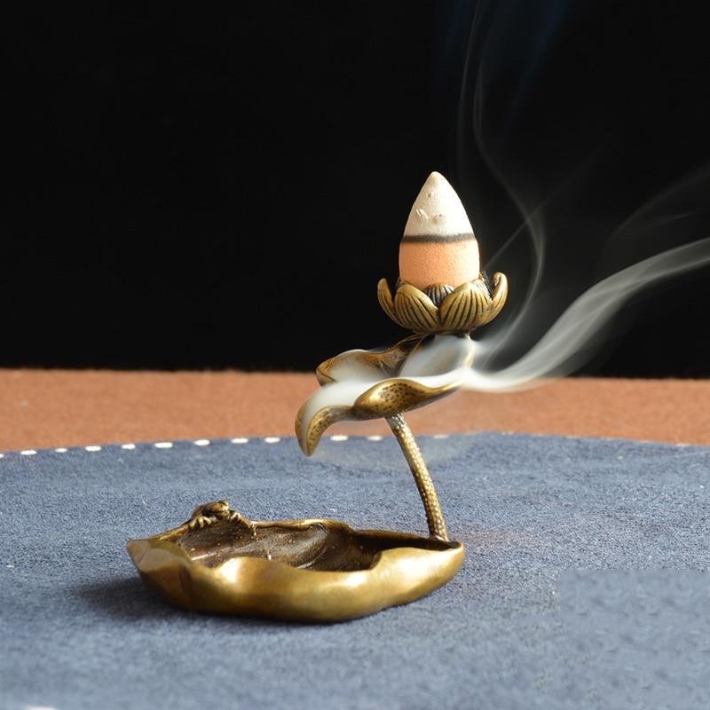 Lotus Waterfall Backflow Incense Burner