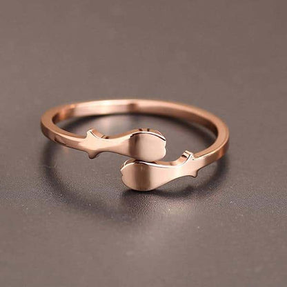 Gold Titanium Zodiac Ring