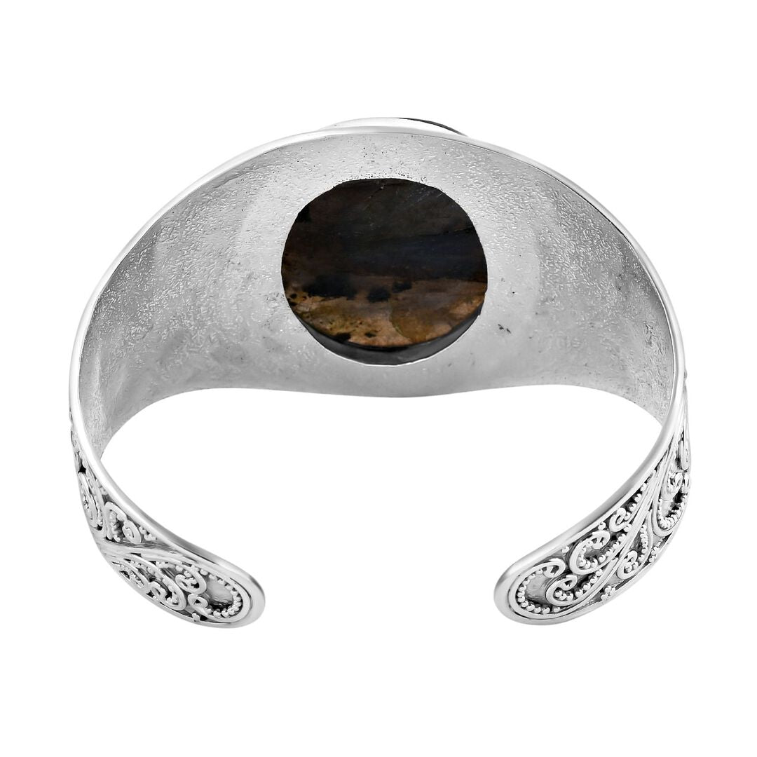 Royal Bali Labradorite Cuff - Stone of Transformation