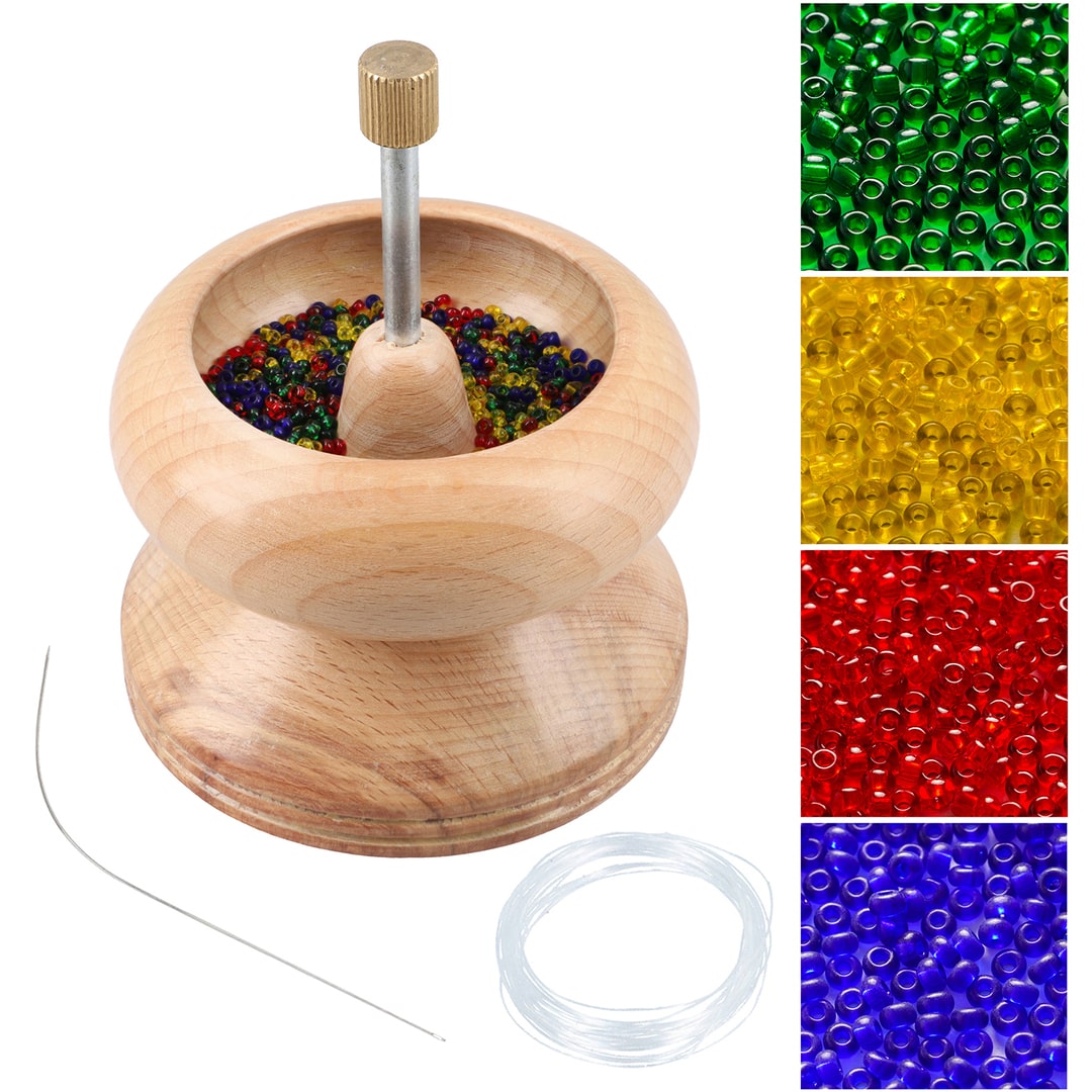Pinewood Bead Spinner Set – For Effortless DIY Jewellery