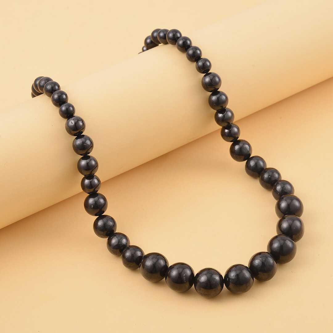 Shungite Beaded Necklace