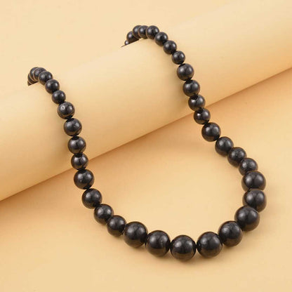 Shungite Beaded Necklace