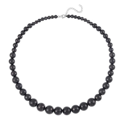 Shungite Beaded Necklace
