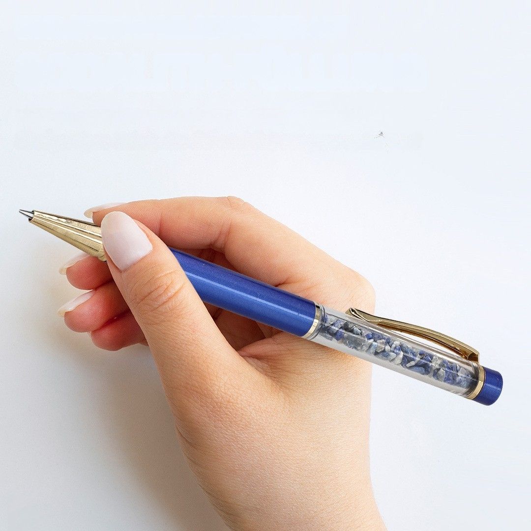 Exclusive Crystal Energy Set – Palm Stone, Bracelet & Pen