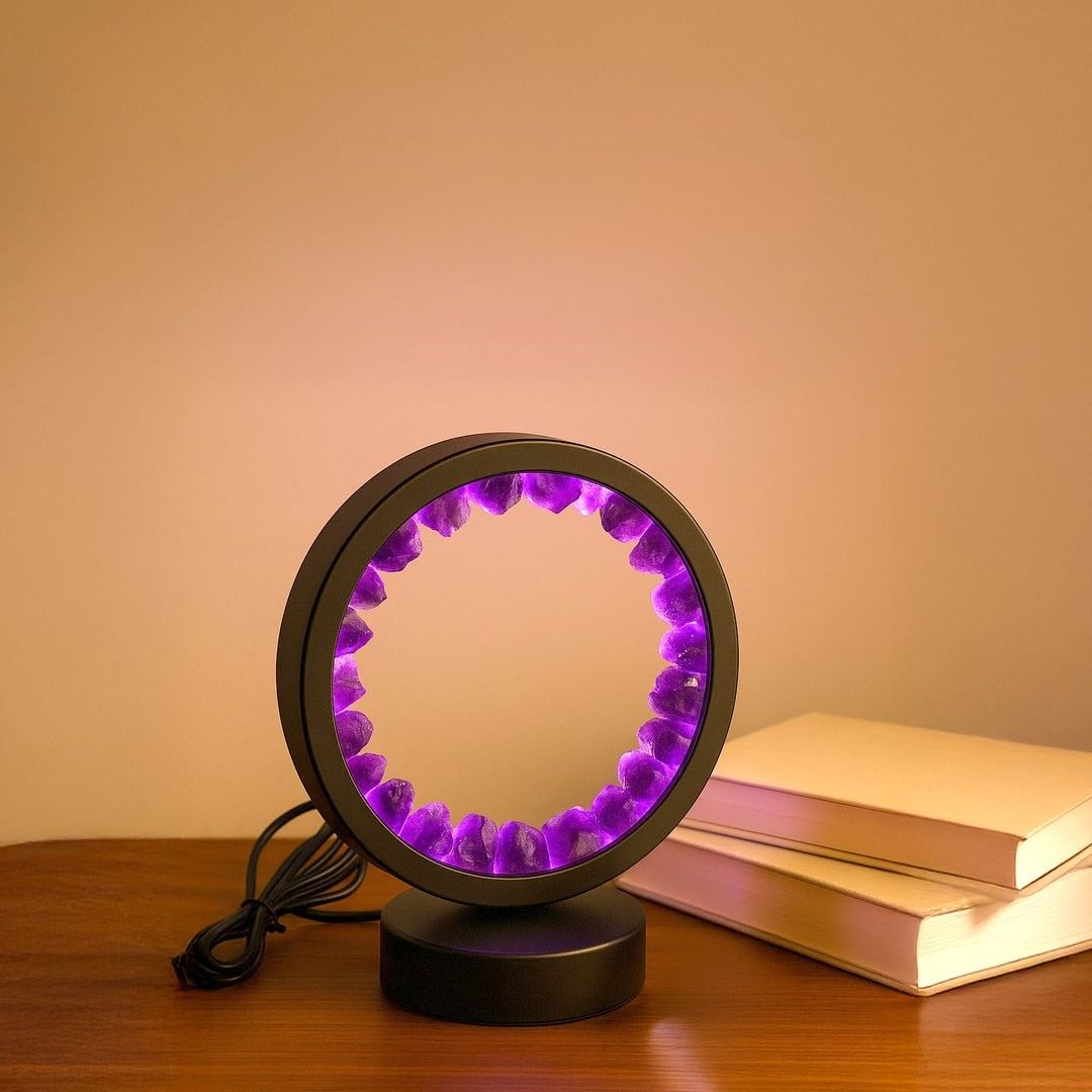 Crystal Aura Lamp – Illuminate Your Space