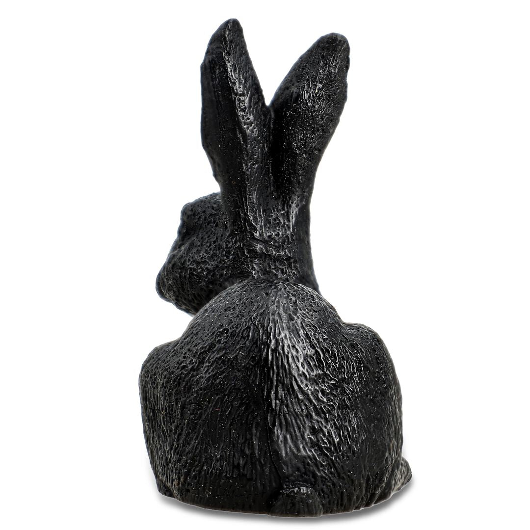 Shungite Rabbit Figurine For Fresh Starts & Good Fortune