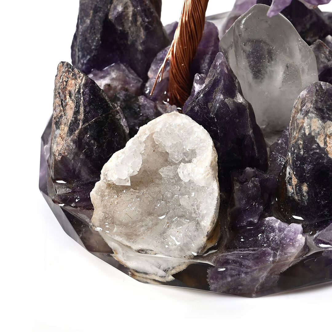 Amethyst Crystal Bonsai – Harmony for Home or Office