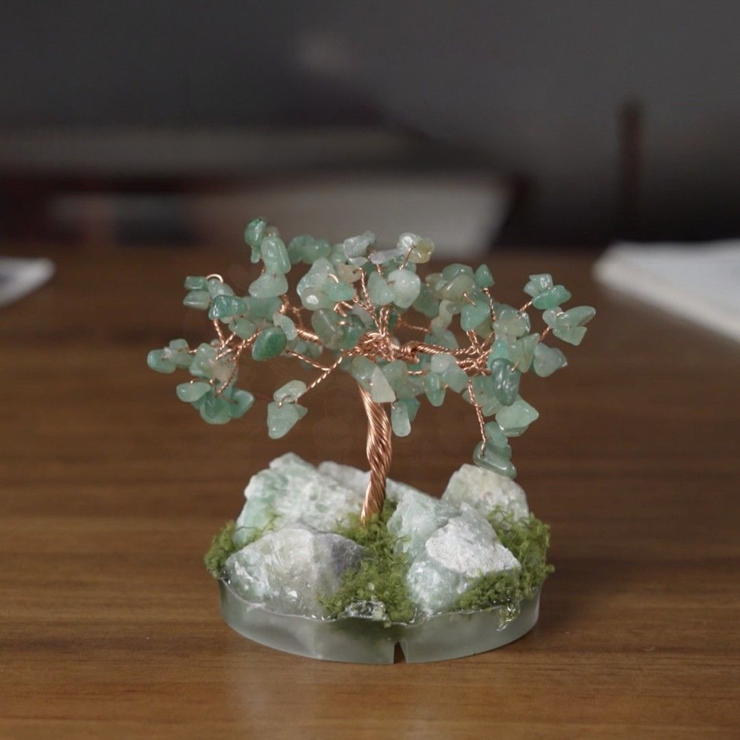 Healing Crystal Bonsai Tree