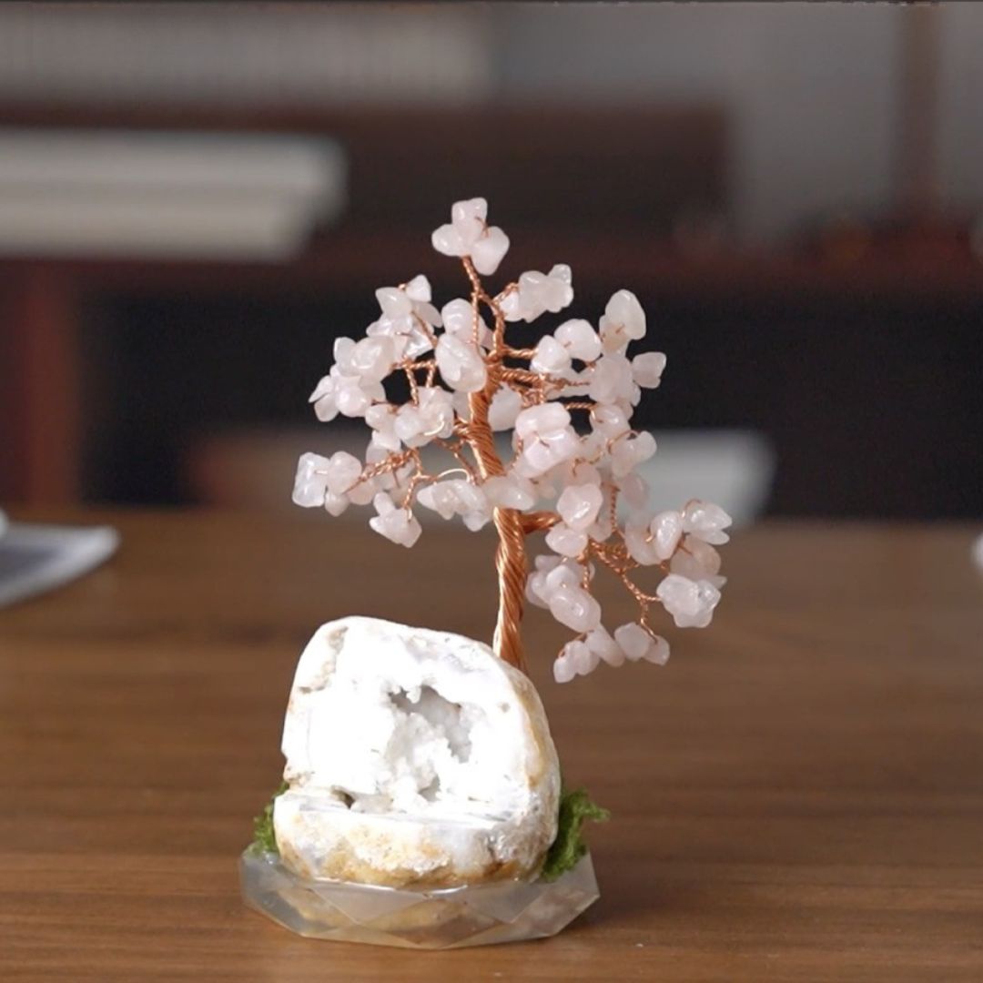 Healing Crystal Bonsai Tree