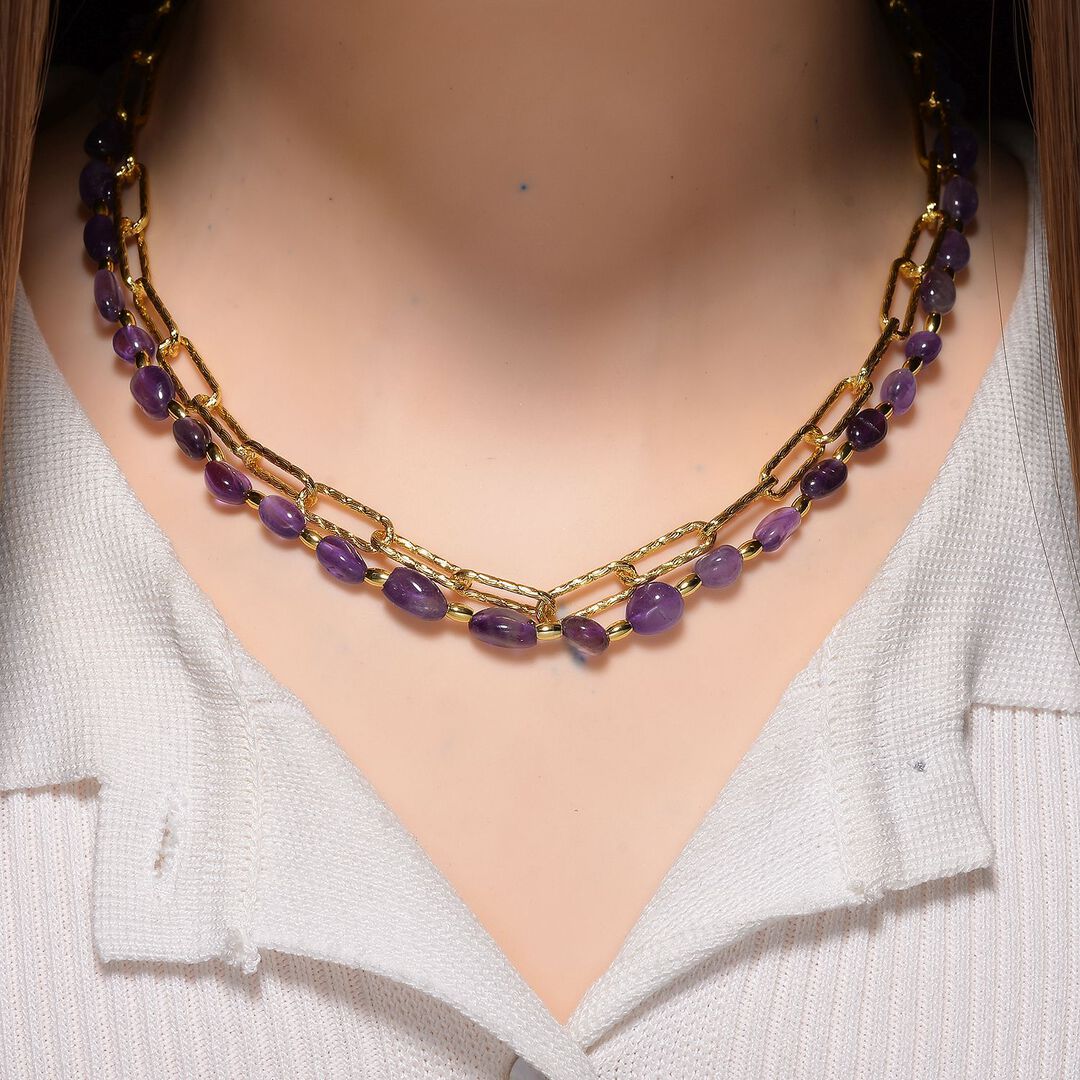 Natural Crystal Necklace - For Everyday Crystal Energy