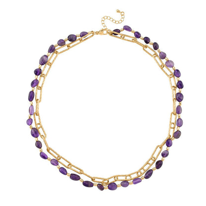 Natural Crystal Necklace - For Everyday Crystal Energy