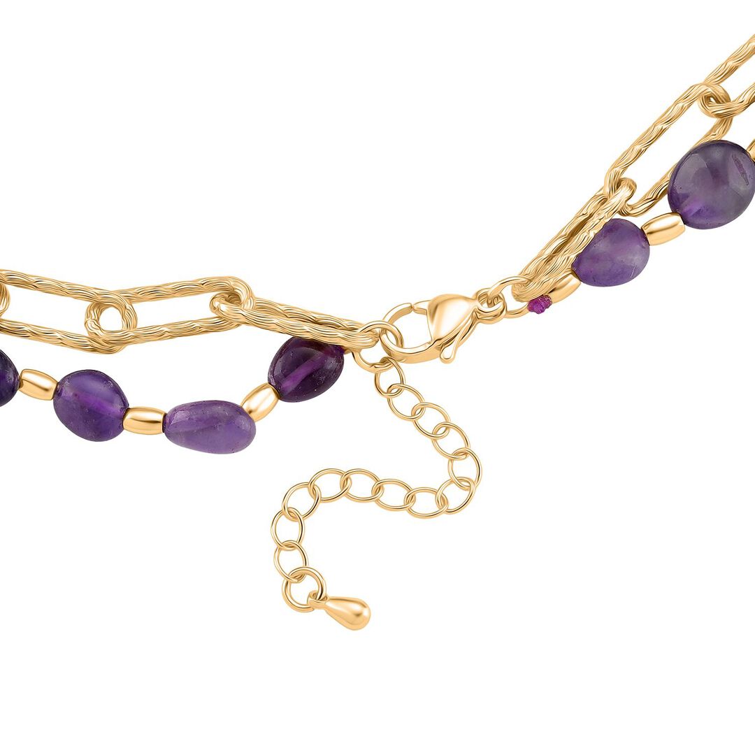 Natural Crystal Necklace - For Everyday Crystal Energy
