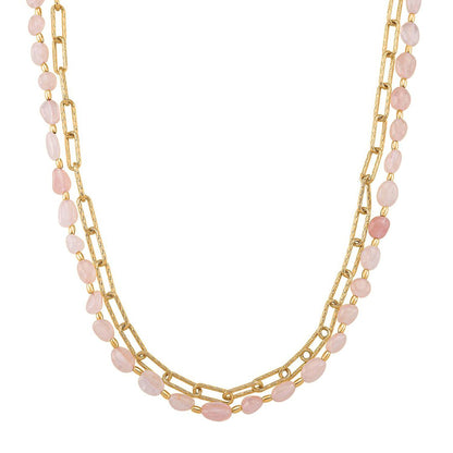 Natural Crystal Necklace - For Everyday Crystal Energy