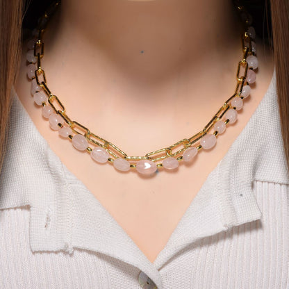 Natural Crystal Necklace - For Everyday Crystal Energy