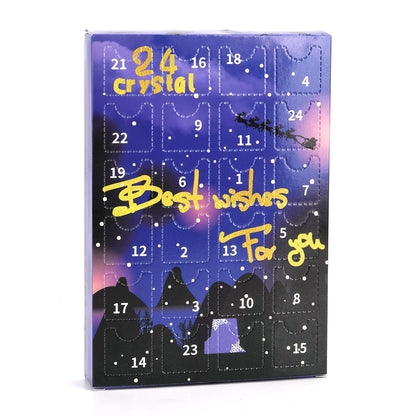 Crystal Advent Calendar - 24 Gemstones