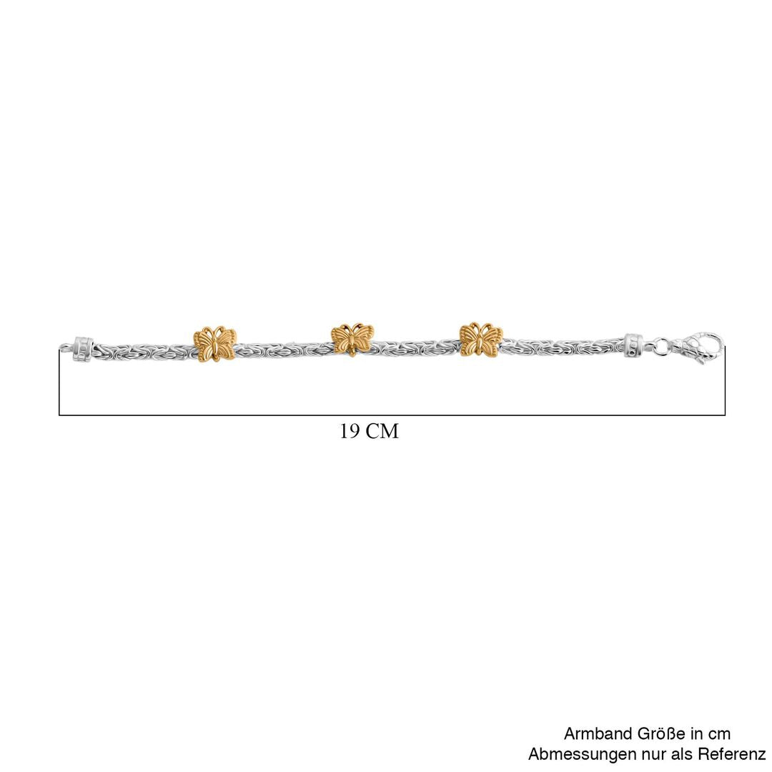 Two-Tone Butterfly Bracelet - A Reminder To Always Chase Joy