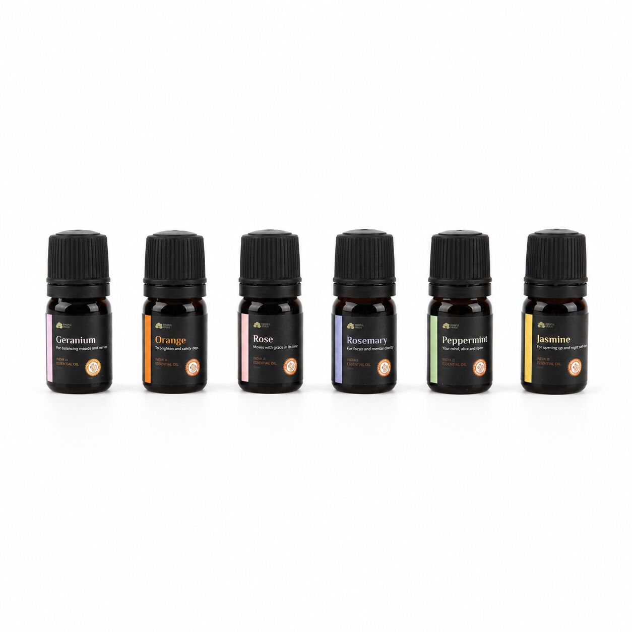 Set aus 18 himmlischen Aromaölen
