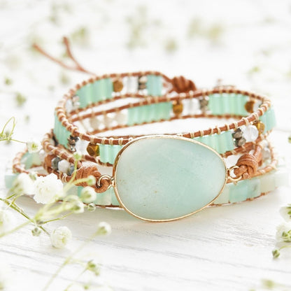 Amazonite Hope Bracelet